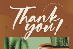 Bartely Cactus - Natural Handwritten Font Product Image 20