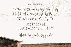 Barton Miles - Rough Handwritten Script Font Product Image 6