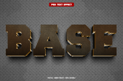Base 3D editable text effect Product Image 1