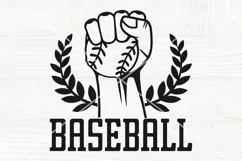 Baseball SVG Cut File, Sports PNG, Monogram Svg, Shirt Svg Product Image 1