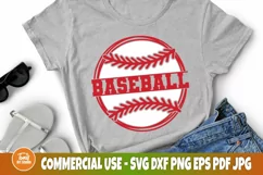 Baseball SVG cut file, Sports Svg, Baseball Shirt Svg Files Product Image 1