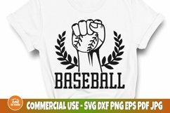 Baseball SVG Cut File, Sports PNG, Monogram Svg, Shirt Svg Product Image 2