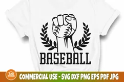 Baseball SVG Cut File, Sports PNG, Monogram Svg, Shirt Svg Product Image 2