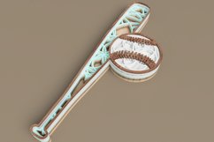 Sports laser cut file - Baseball Mandala Product Image 4