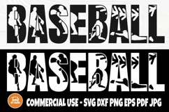 Baseball SVG cut file, Sports Svg, Baseball Shirt Svg Files Product Image 1