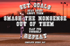 Baseball SVG Alphabet Product Image 3