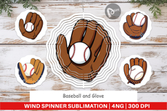 Wind Spinner Baseball Glove Product Image 1