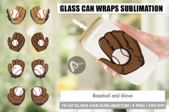 Glass Can Baseball Glove Product Image 1