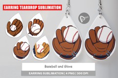 Earring Baseball Glove Product Image 1