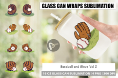 Glass Can Baseball Glove Product Image 1