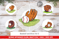 Wind Spinner Baseball Glove Product Image 1