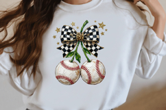Baseball Cherries Coquette PNG Product Image 3