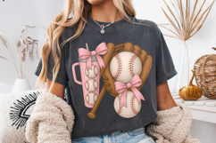 Baseball PNG Sublimation, Baseball Coquette PNG, Game Day Product Image 3