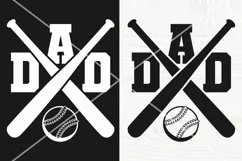 Baseball Dad SVG Cut File, Sports Shirt, Softball Svg, Png Product Image 1