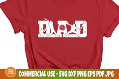 Baseball Dad SVG Cut File, Sports Shirt, Softball Svg, Png Product Image 3