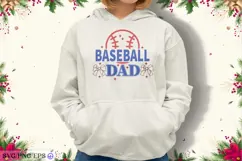 Father’s Day Funny Baseball Dad PNG SVG T-shirt Design Product Image 4