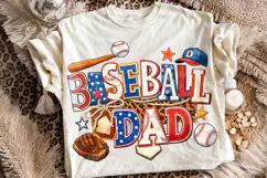 Baseball PNG, Baseball Dad PNG, Baseball Game Day PNG Product Image 1