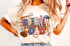 Baseball PNG, Baseball Dad PNG, Baseball Game Day PNG Product Image 5