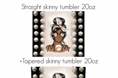 Baseball Afro Mom Tumbler Digital Sublimation Design Product Image 4
