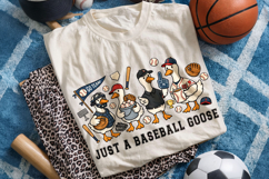 Goose Baseball PNG, Baseball Game Day PNG, Baseball Mama PNG Product Image 1