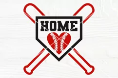 Baseball Home SVG, Softball Svg, Sports Shirt Svg, Plate Svg Product Image 1