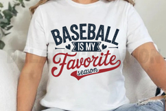 Baseball is my favorite season Sublimation PNG Product Image 4