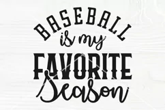 Baseball SVG, Baseball Is My Favorite Season, Shirt Design Product Image 2