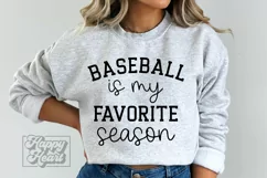 Baseball Is My Favorite Season SVG - Baseball Mama PNG Product Image 4