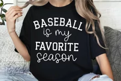Baseball Is My Favorite Season SVG - Baseball Mama PNG Product Image 3