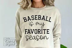 Baseball Is My Favorite Season SVG - Baseball Mama PNG Product Image 5