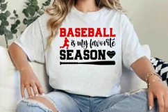 Baseball is my favorite season SVG , Sports SVG Product Image 3