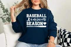 Baseball is my favorite season SVG , Sports SVG Product Image 2