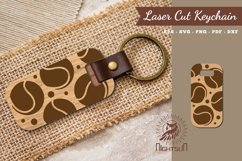 Baseball Laser Cut Keychain Product Image 1
