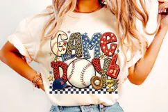 Baseball Game Day PNG, Baseball Mama PNG, Retro Baseball PNG Product Image 3
