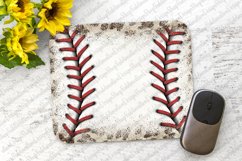 Baseball Mouse Pad Sublimation - Leopard Mouse Pad PNG Product Image 1
