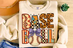 Baseball PNG, Preppy Baseball, Baseball Mom PNG, Game Day Product Image 1