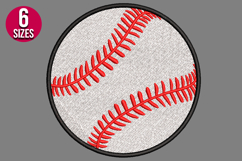 Baseball Machine Embroidery Design | Sport Art - 6 sizes Product Image 2