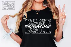 Baseball Mama SVG In My Baseball Mama Era PNG Baseball Mom Product Image 1