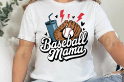 Baseball Mama Sublimation PNG Product Image 4