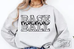 Baseball Mama SVG In My Baseball Mama Era PNG Baseball Mom Product Image 3