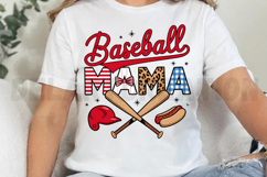 Baseball mama Sublimation PNG Product Image 4