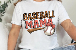 Baseball mama Sublimation PNG Product Image 4