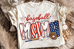 Baseball Mama PNG, Retro Baseball PNG, Baseball Game Day PNG Product Image 2