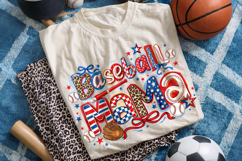 Baseball Mama Leopard PNG, Baseball Game Day PNG, Sports Mom Product Image 2