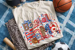 Baseball Mama Leopard PNG, Baseball Game Day PNG, Sports Mom Product Image 2