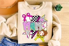 Baseball PNG Sublimation, Preppy Baseball Mama PNG, Game Day Product Image 3