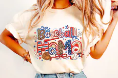 Baseball Mama Leopard PNG, Baseball Game Day PNG, Sports Mom Product Image 3