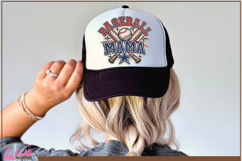 Retro Baseball Mama patch, vintage Baseball Mama patch png Product Image 3