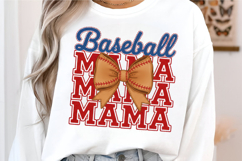 Baseball Mama Sublimation, Baseball Mama PNG Product Image 1