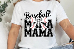 Baseball Mama Sublimation PNG Product Image 3